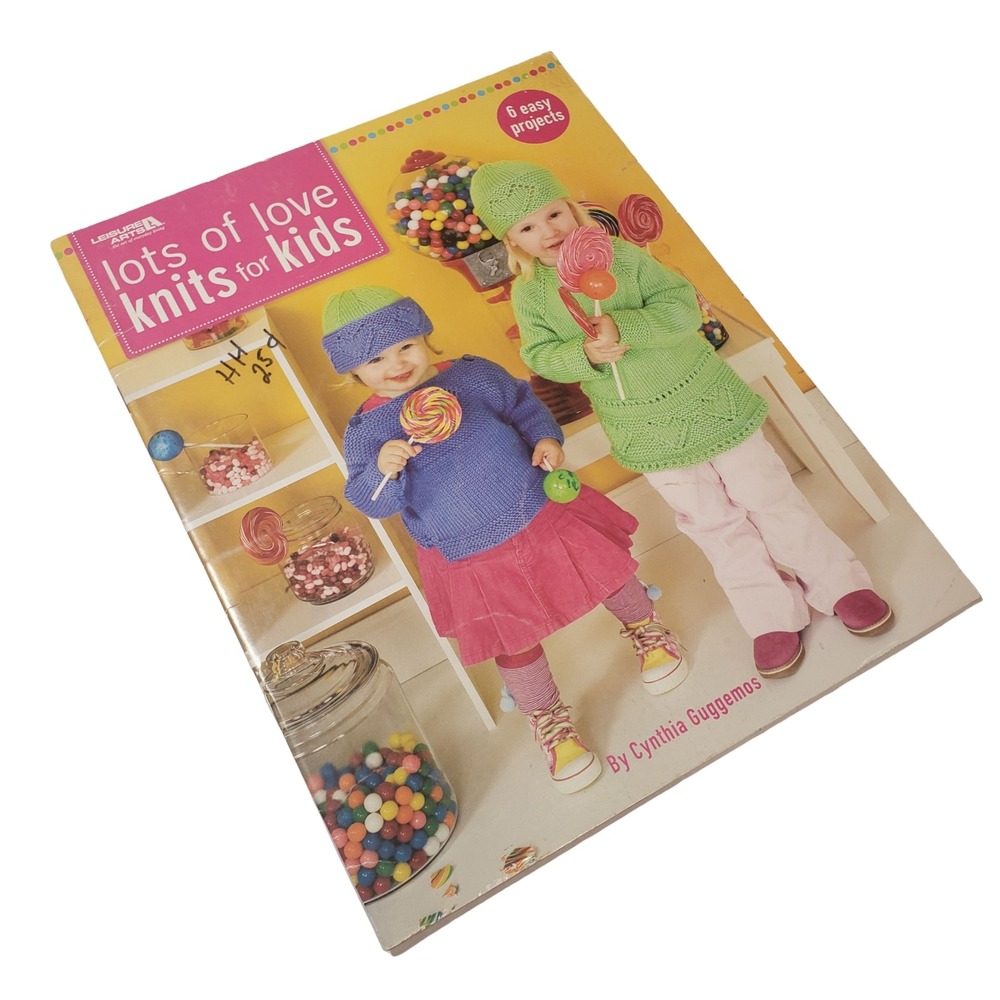Leisure Arts Lots of Love Knits for Kids Cynthia Guggemos 4659 Knitting Patterns